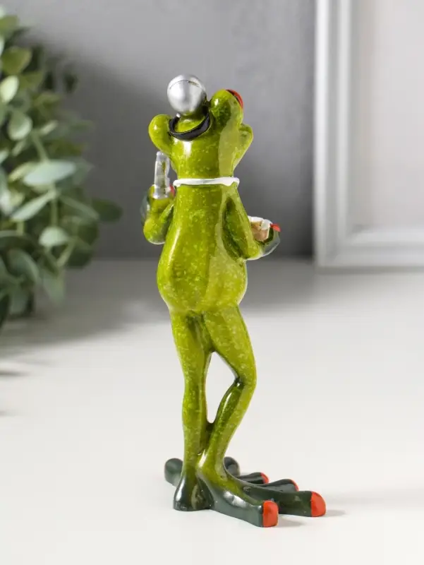 Фигурка полистоун лак &laquo;Лягуха: Доктор&raquo;, 16&times;6&times;5.5 см