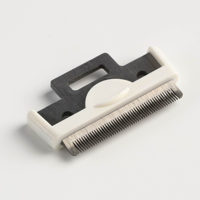 Дешеддер малый со съёмным лезвием, 15 х 6,2 см, бело-голубой Дешеддер малый со съёмным лезвием, 15 х 6,2 см, бело-голубой