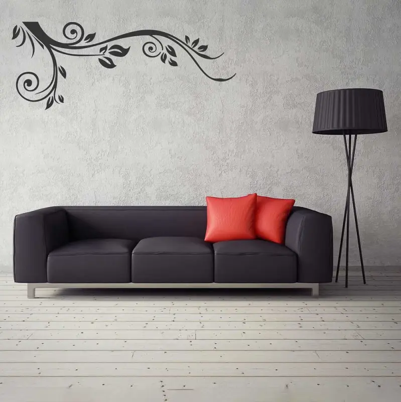 VETTA Наклейки интерьерные, "Узоры", 60х90см, ПВХ, 3 дизайна