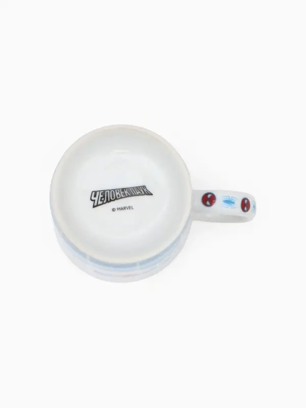 Набор посуды керамической детской, 3 предмета: кружка 200 мл, тарелка 19 см, салатник 250 мл, &laquo;Ты - супергерой&raquo;