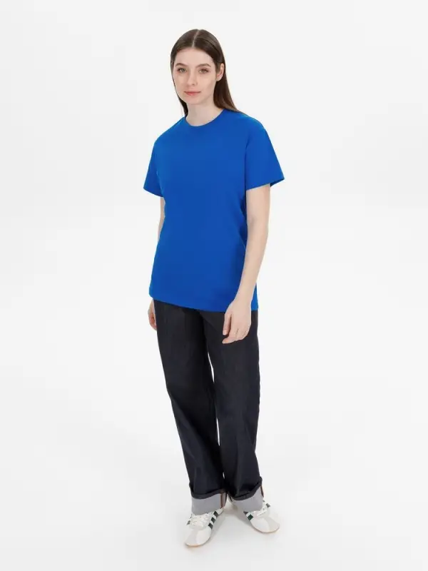 Футболка унисекс T-Bolka 180, ярко-синяя, размер XS Футболка унисекс T-Bolka 180, ярко-синяя, размер XS