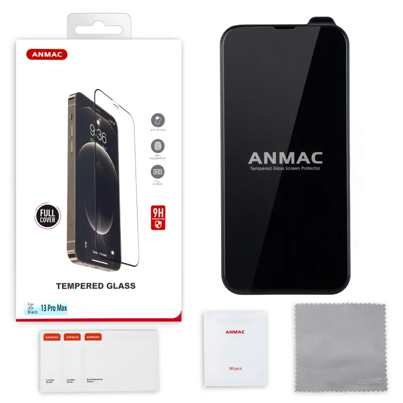 Защитное стекло iPh 13 Pro Max Full Cover ANMAC Арт. 1137140