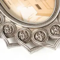 Фоторамка полистоун 10х15 см "Сплетение сердец" 20,7х1,9х24,9 см