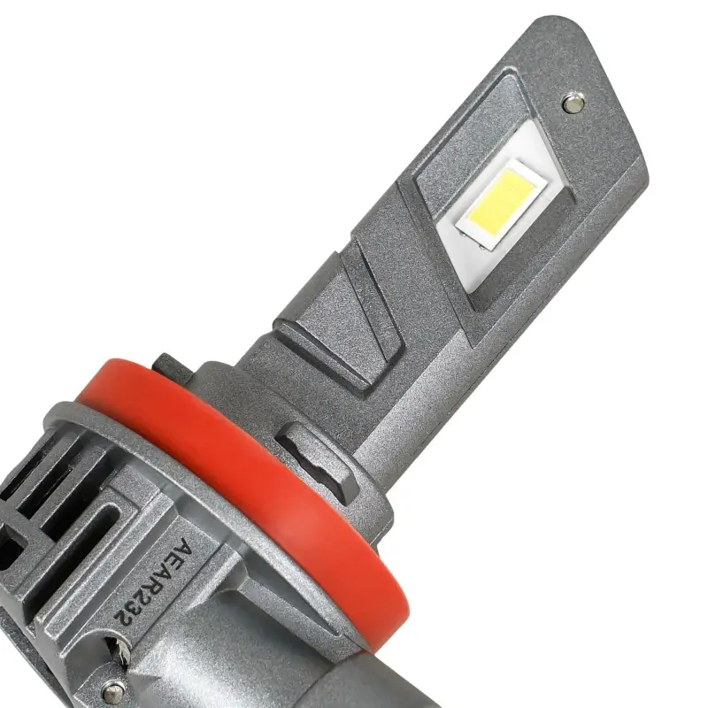Лампа светодиод. H11/H8 COMPACT, 23Вт, 5200Лм (2600Лм x 2), 6500К, 12В, кмпл. 2 шт.