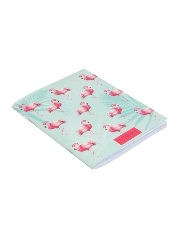 Тетрадь 96 листов в клетку, Calligrata &laquo;Фламинго&raquo;, МИКС