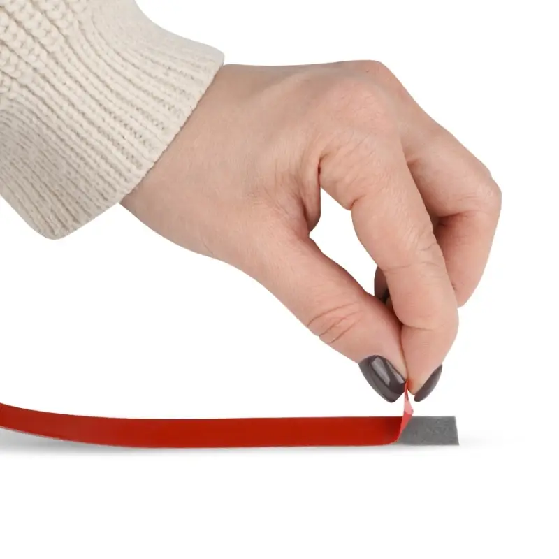 Лента клейкая двусторонняя AVS SCH-030 9 mm x 5 m акриловая основа (серая)