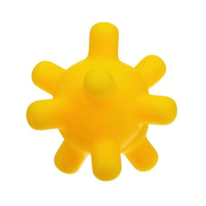 Игрушки для собак. Мячик с пищалкой &laquo;Жёлтый&raquo;, d=5 см