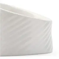 Миска &laquo;Водопад&raquo;, 100 мл, 13.2&times;13.8&times;6/10.5 см, керамика, белая