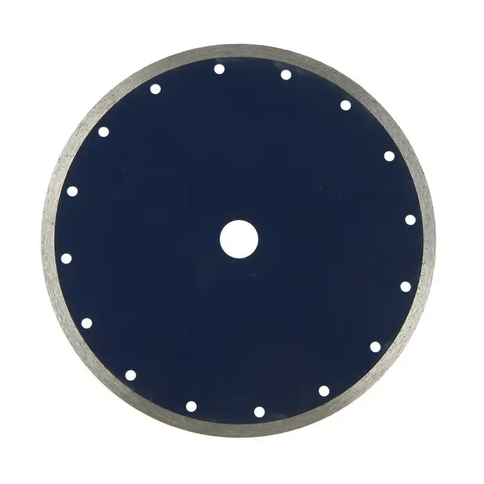 Диск алмазный отрезной ТУНДРА, сплошной, мокрый рез, 230&times;22 мм