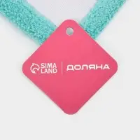 Насадка для плоской швабры &laquo;Доляна. Пастель&raquo;, 42&times;12 см, микрофибра, 60 г, мятная