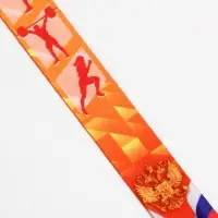 Лента для медали "Герб", 80 х 2 см Лента для медали "Герб", 80 х 2 см