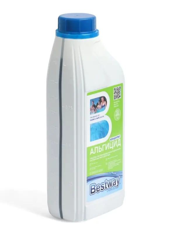 Средство жидкое для уничтожения водорослей в бассейнах