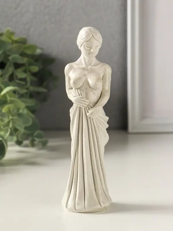 Фигурка гипс &laquo;Женщина в тоге&raquo;, 14&times;4 см, состаренный