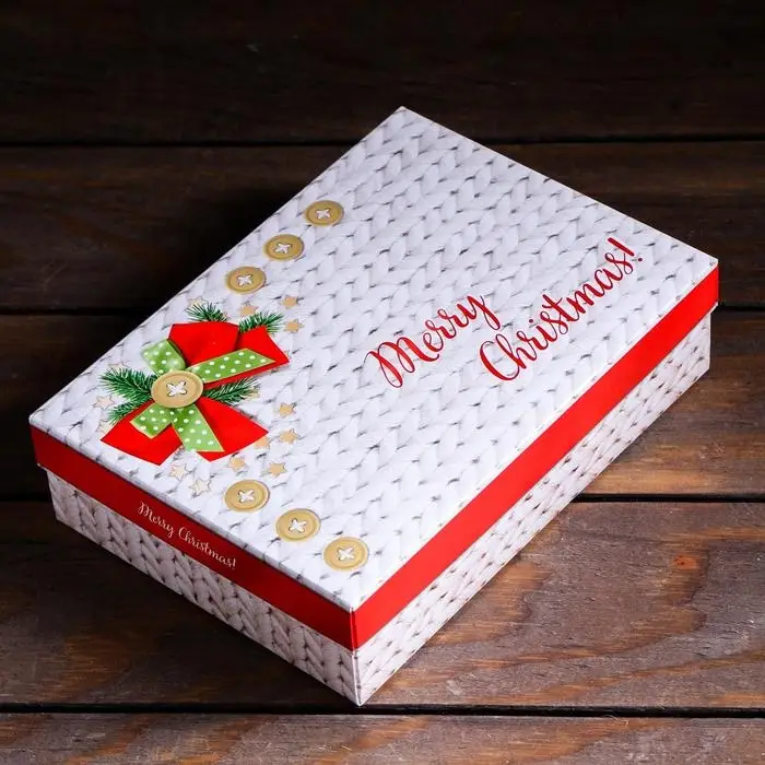Подарочная коробка сборная «С Праздником», 21×15×5.7 см Подарочная коробка сборная «С Праздником», 21×15×5.7 см