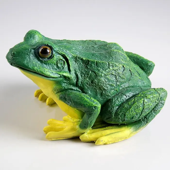 Садовая фигура из полистоуна &laquo;Лягушка&raquo;, 18&times;15&times;23 см