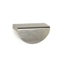 Ручка-скоба CAPPIO H001SS полукруглая, алюминий, L=50 мм, м/о 32 мм, цвет сатиновый никель