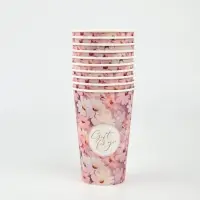 Стакан для цветов влагостойкий &laquo;Цветы&raquo;, 400 мл