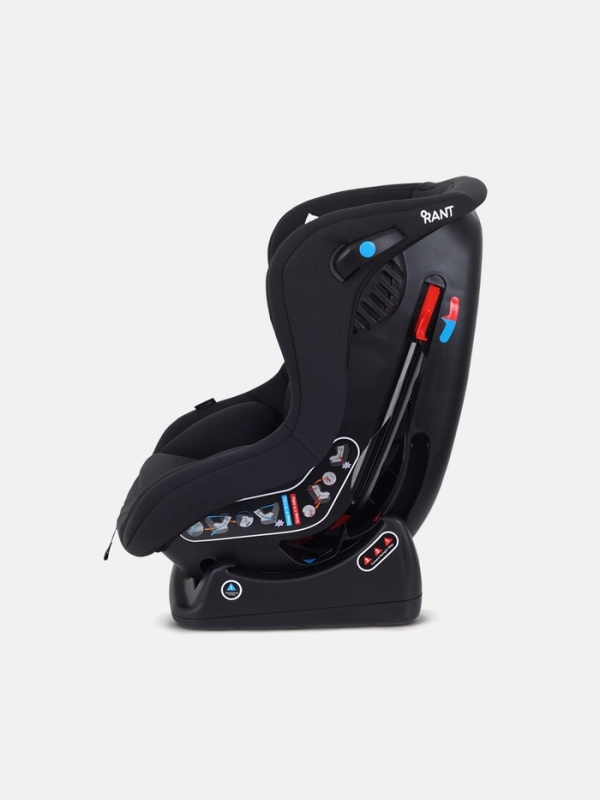 Детское автокресло RANT  Детское автокресло RANT "PILOT" группа 0-1 (0-18 кг), черный