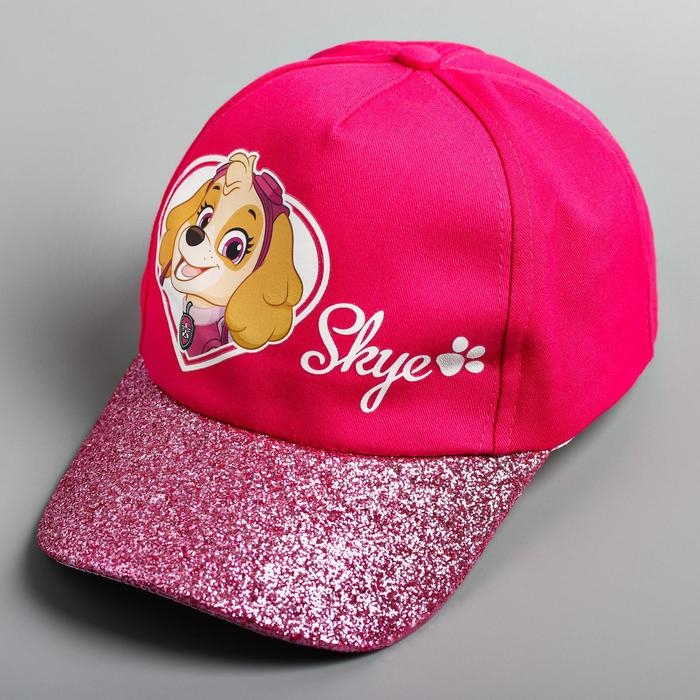 Кепка детская для девочки, размер 52-56, Щенячий патруль Кепка детская для девочки, размер 52-56, Щенячий патруль