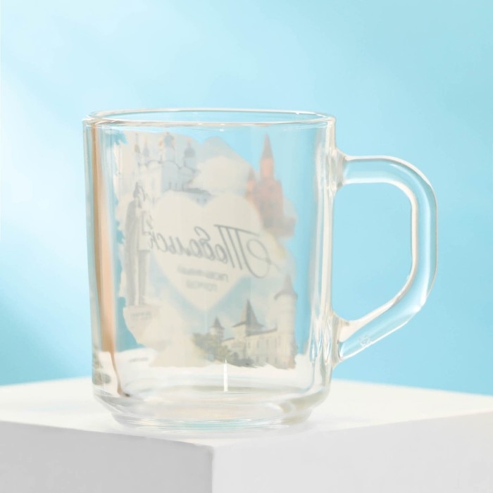 Кружка стеклянная «Тобольск», 200 мл