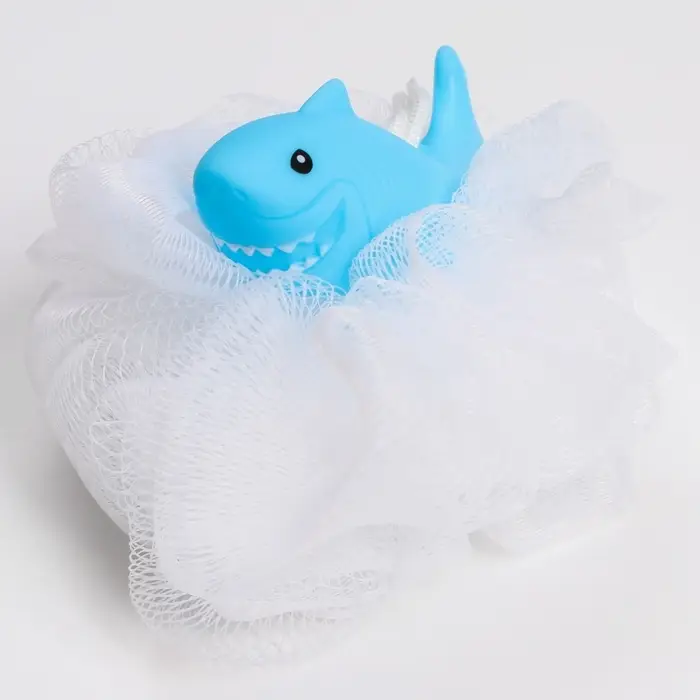 Мочалка детская для купания Крошка Я &laquo;Кит&raquo;