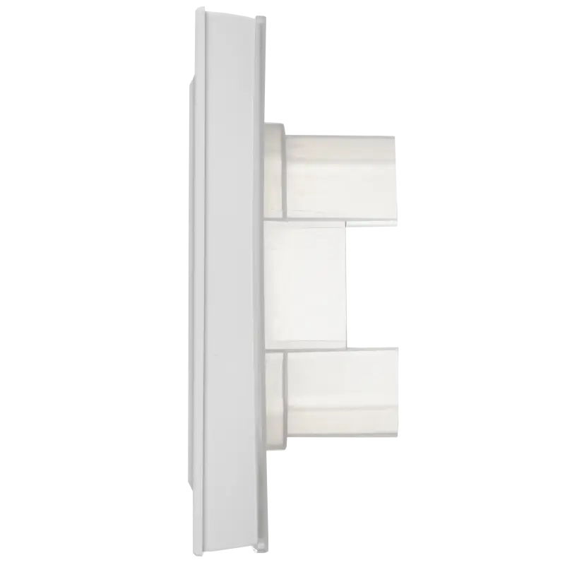 BRITE Рамка 1-местная IP44 РУ-1-БрАБ-44 арктический белый IEK