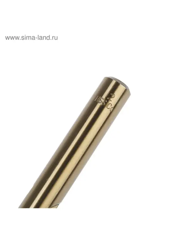 Сверло по металлу ТУНДРА, HSS-Co (5% кобальта), цилиндрический хвостовик, 12 мм