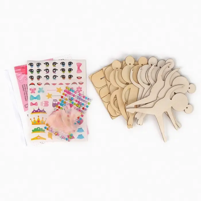 Набор для творчества «Изящные балерины», 9 основ