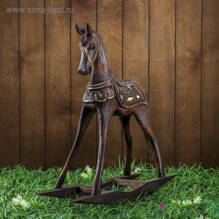 Сувенир дерево Сувенир дерево "Лошадка качалка" 45х12х45 см