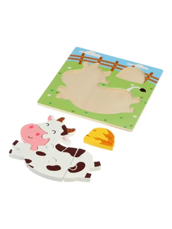 Развивающий деревянный Пазл