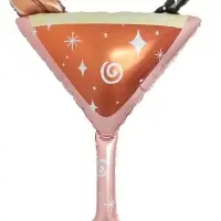 Воздушный шар фольгированный 44" &laquo;Бокал мартини&raquo;, фигура