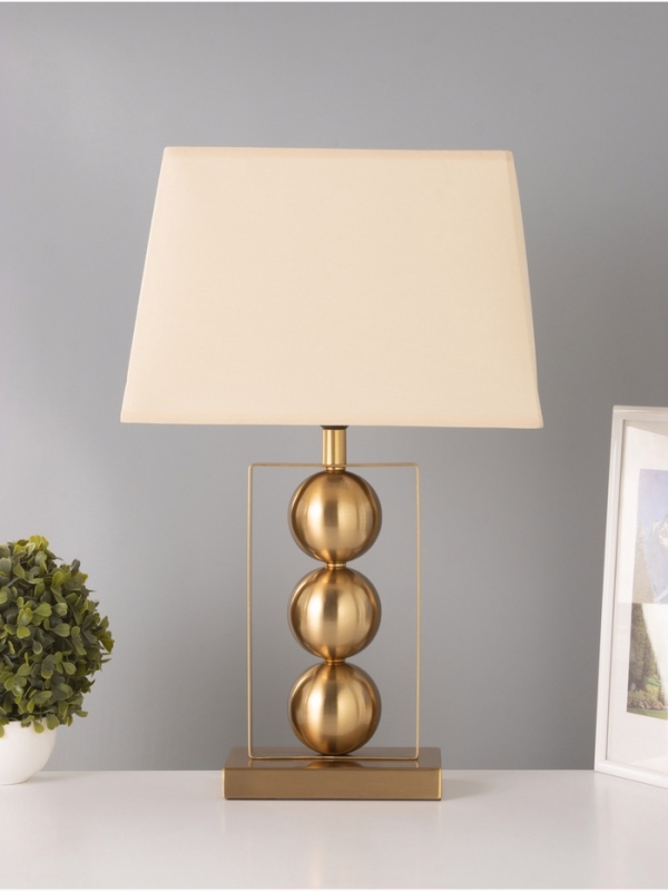 Настольная лампа Настольная лампа "Оливер" Е27 40Вт латунь 33х22х53 см