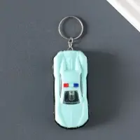 Брелок световой на кольце "Полицейский автомобиль" мигает МИКС 6,5х3х1,8 см