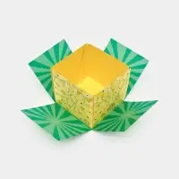 Бум-коробка подарочная с бабочками &laquo;Тебе подарочек&raquo;, 12 х 12 х 12 см