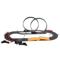 Автотрек TOP TURBO, с 2 машинами, 1:43, длина трасы 560 см, работает от сети