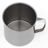 Кружка Доляна &laquo;Мэйли&raquo;, 700 мл, d=10.3 см, толщина 0.33 мм, нержавеющая сталь, хромированная
