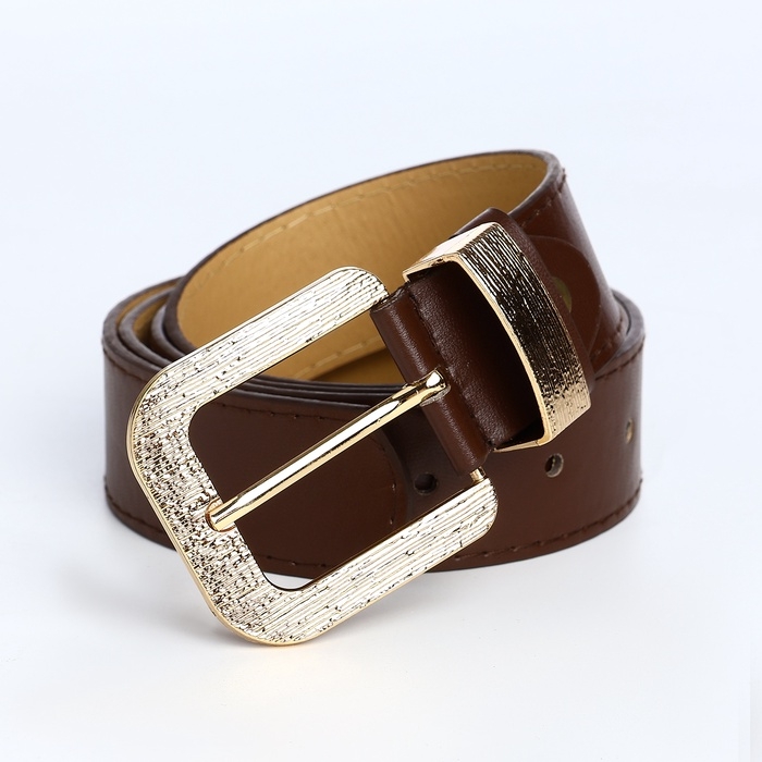 Ремень женский, ширина 3 см, пряжка металл, цвет Ремень женский, ширина 3 см, пряжка металл, цвет