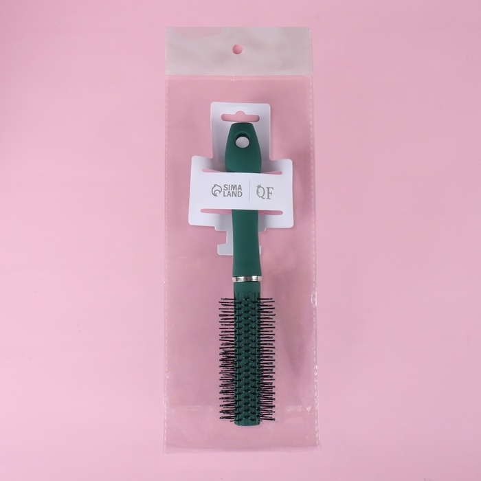 Брашинг, прорезиненная ручка, d = 1,8/4 × 22 см, цвет бирюзовый Брашинг, прорезиненная ручка, d = 1,8/4 × 22 см, цвет бирюзовый