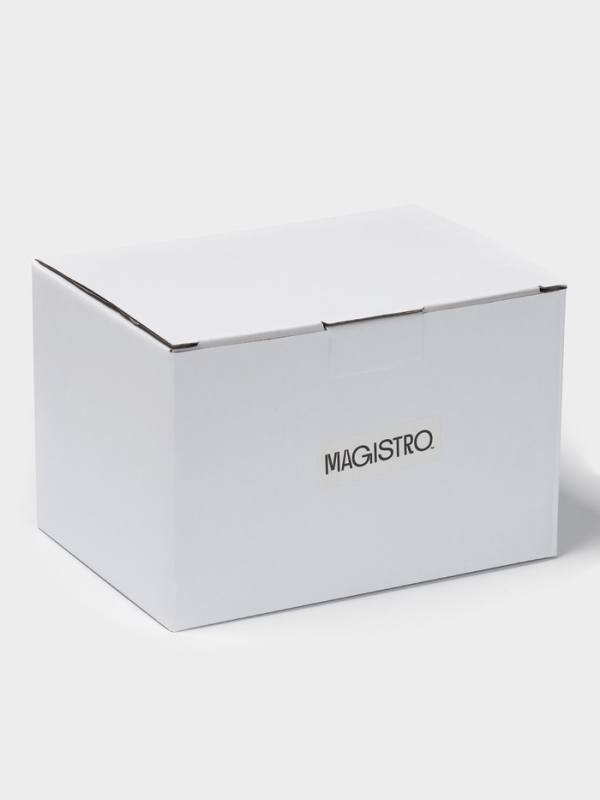 Чайник заварочный с ситом 0,75 л, Magistro, белый Чайник заварочный с ситом 0,75 л, Magistro, белый