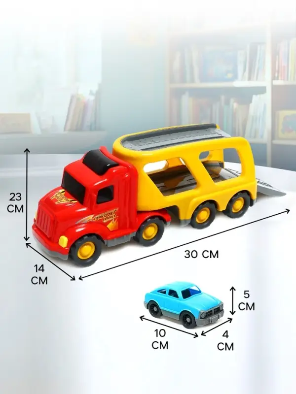 Автовоз Car Hauler, цвета МИКС