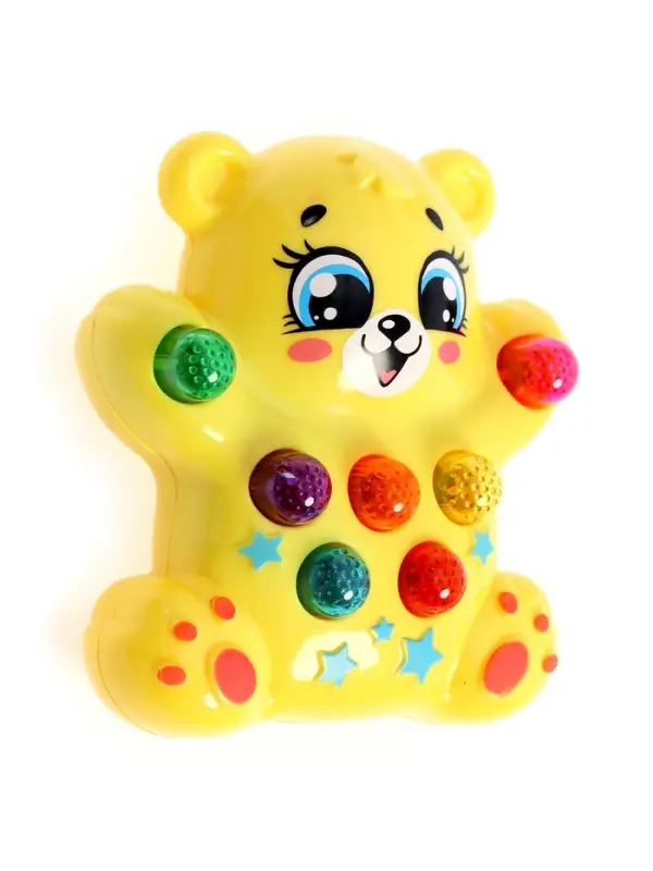 Музыкальная игрушка ZABIAKA &laquo;Медвежонок&raquo;, световые и звуковые эффекты