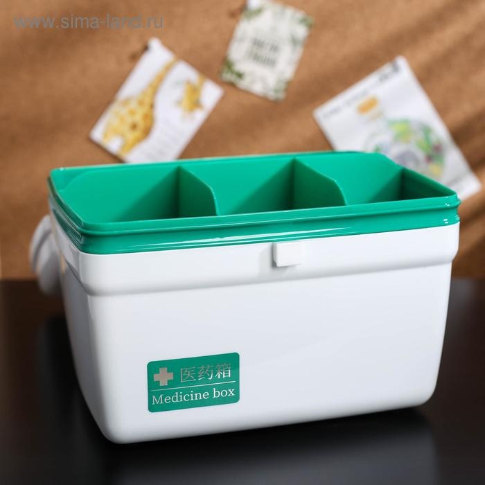 Аптечка, 22×18×16 см, цвет красный Аптечка, 22×18×16 см, цвет красный