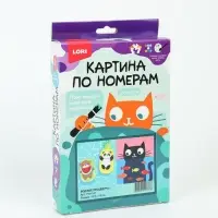 Картина по номерам &laquo;Водные процедуры&raquo; 15&times;13.5 см, 2 шт.