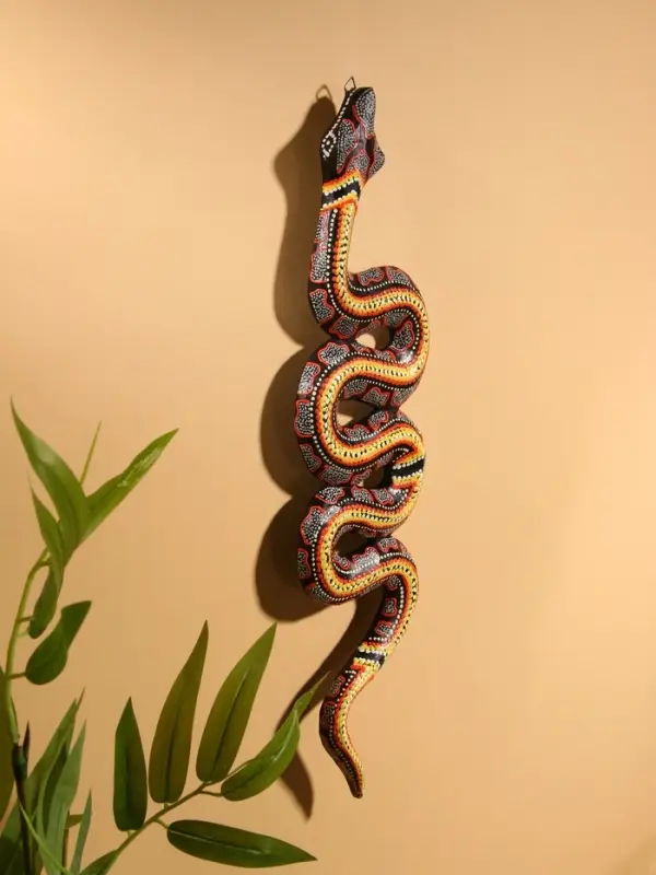 Сувенир интерьерный &laquo;Змея&raquo;, 50&times;13 см, дерево