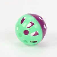 Игровой комплекс "Пижон" для кошек с шариками, 30 см, зелёный