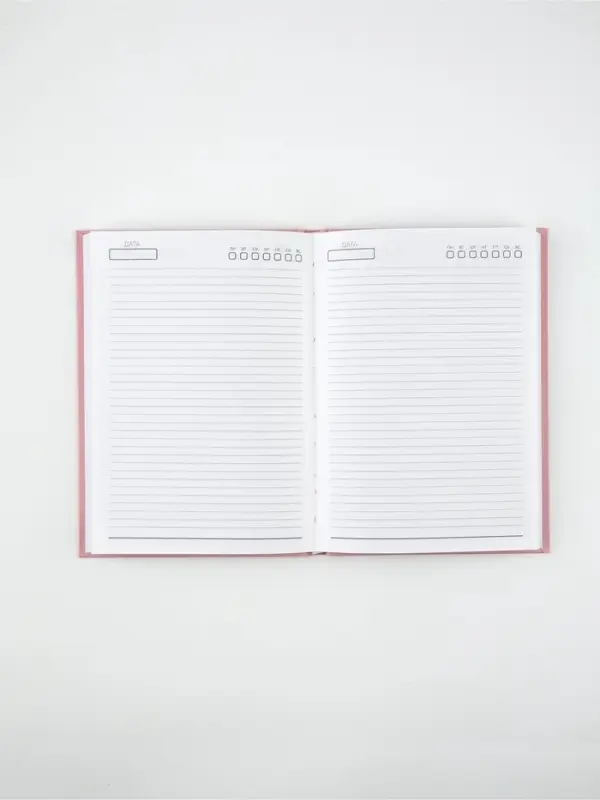 Ежедневник А5, 80 листов в твердой обложке  "Мечтай. Планируй. Действуй"