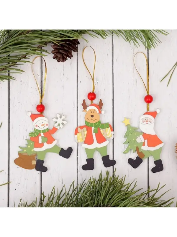 Елочная игрушка Лесная мастерская &laquo;Поздравления&raquo;, МИКС