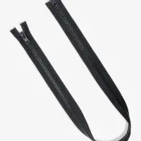 Молния &laquo;Трактор&raquo;, №10, разъёмная, 2 замка, замки автомат, 90 см, чёрная