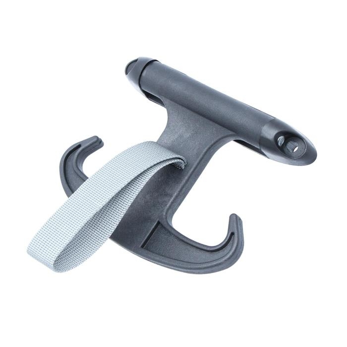 Крючок в автомобиль, крепление под саморез, черный Крючок в автомобиль, крепление под саморез, черный