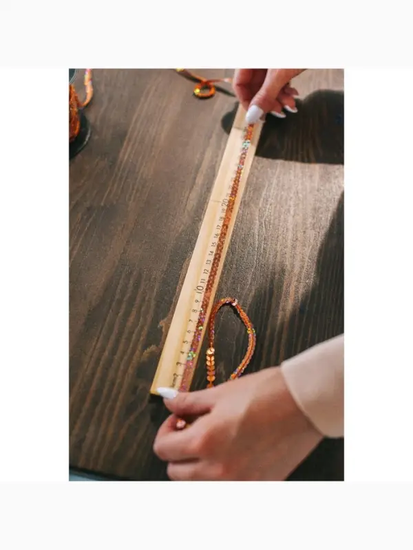 Метр деревянный, 100 см (см/дюймы)